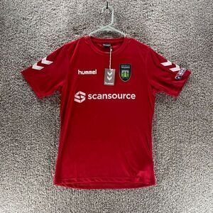 Greenville Triumph Jersey Extra Small Red Hummell Crew Neck Soccer Polyester